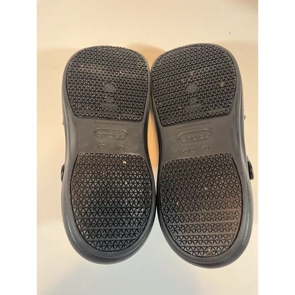 Crocs Shoes Mens Size 12 Black Clog - Picture 6 of 7